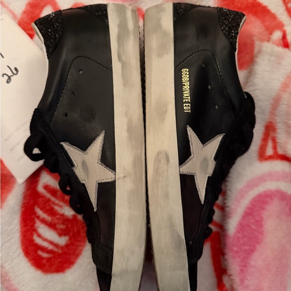 Golden Goose Glitter Black Sneakers - Picture 5 of 5